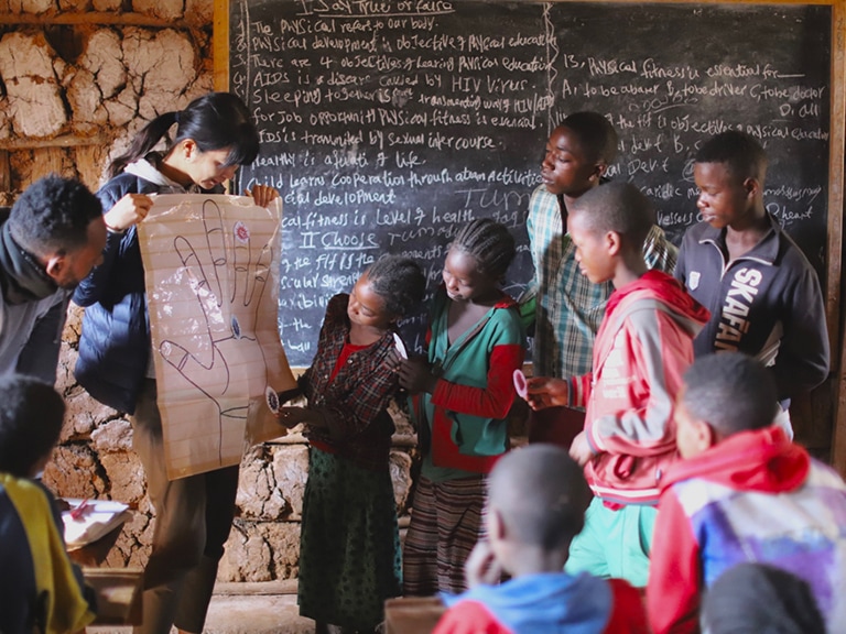 Ethiopia project activity of TOTO Water Environment Fund grantee