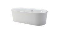 Common acrylic bathtubs with apron